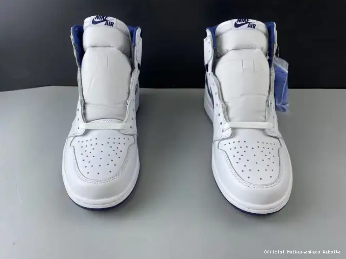 Official Maikesneakers Metallic Retro Navy 1 Air (2016) Jordan 555088-106 0602